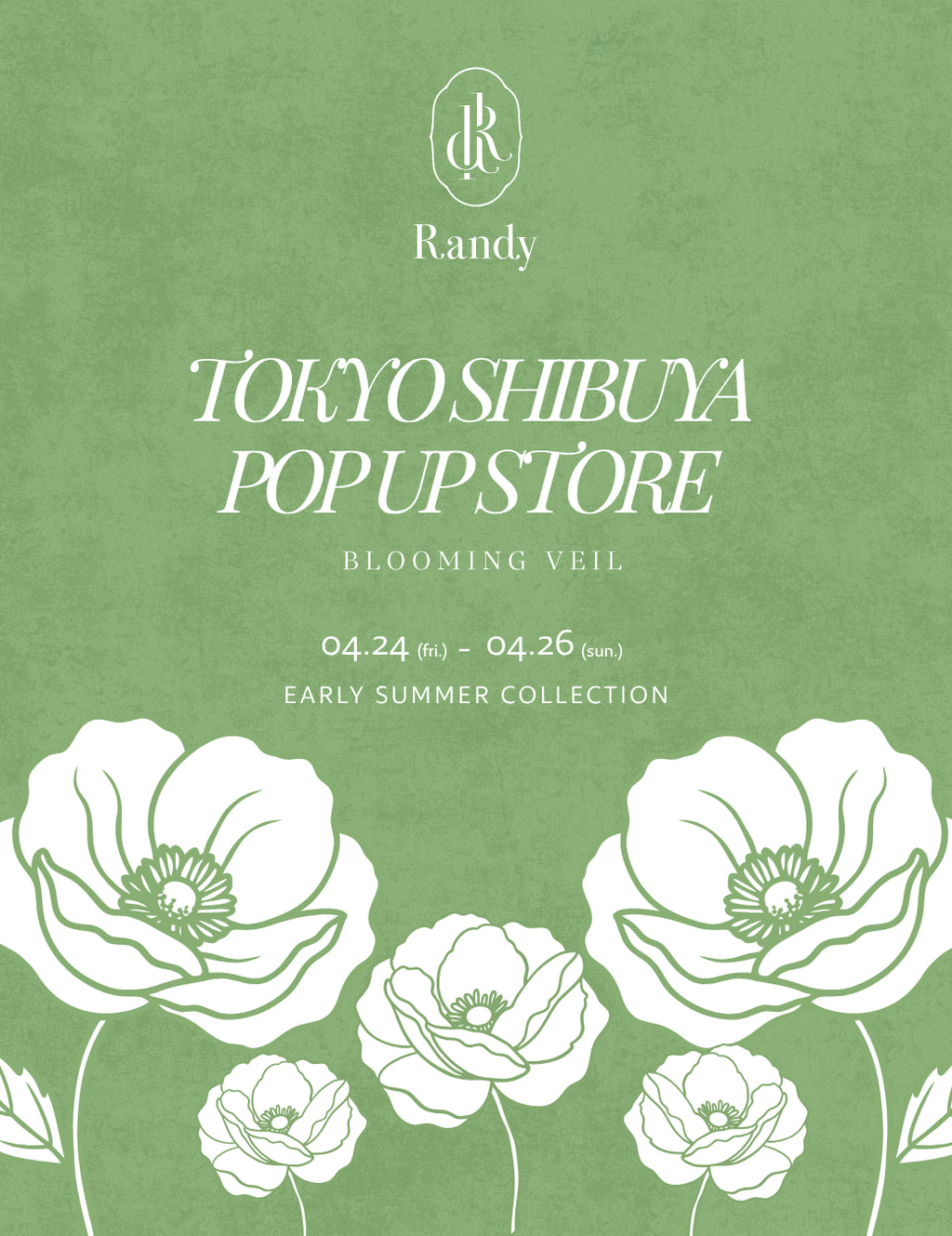 【Randy TOKYO SHIBUYA POPUP STORE】