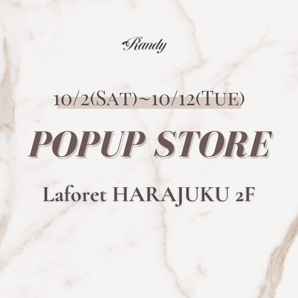 POPUP STORE held ♡ 10/2~10/12