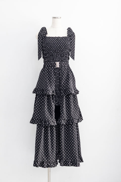 2wayドット柄セットアップ