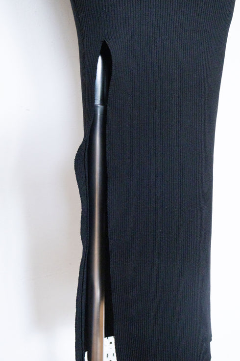 2wayチュールニットワンピース