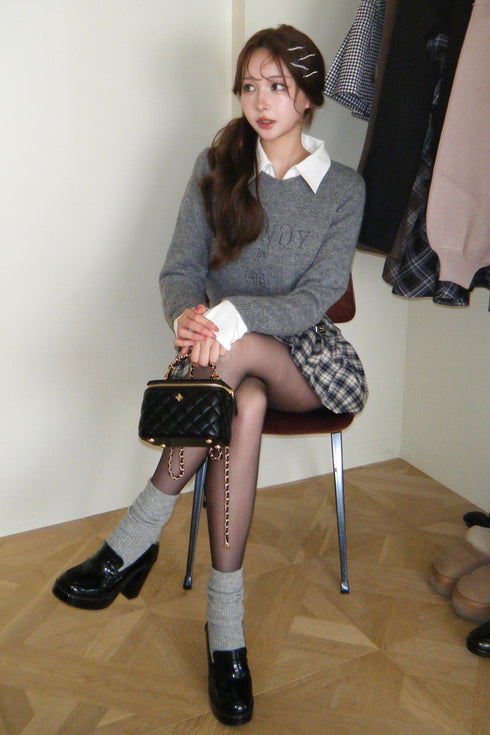 ショートジップアップシャツ