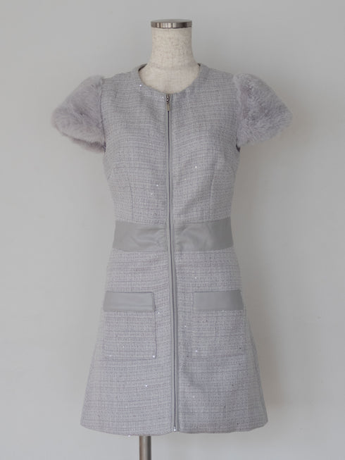 2wayカービーツイードワンピース