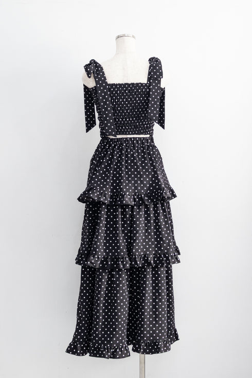 2wayドット柄セットアップ