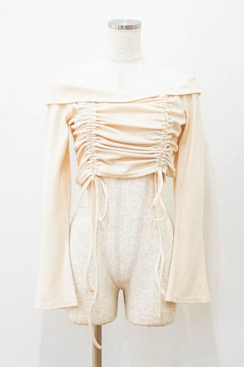 ドロストオフショルスウェットセットアップ