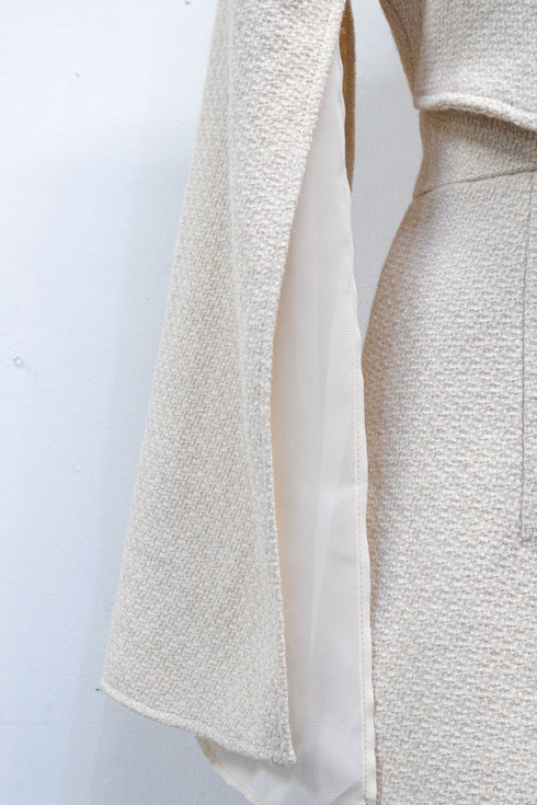 シアードッキングバックルツイードコンビネゾン