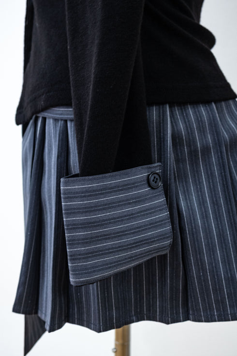 ピンストライププレッピーセットアップ