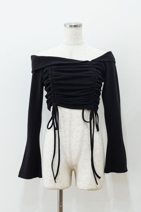 ドロストオフショルスウェットセットアップ