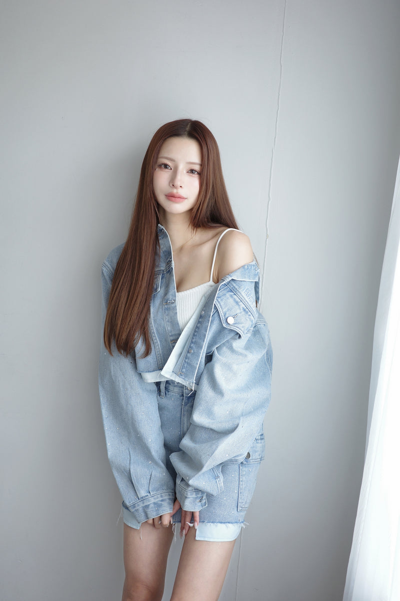 ビジューデニムセットアップ – Randy