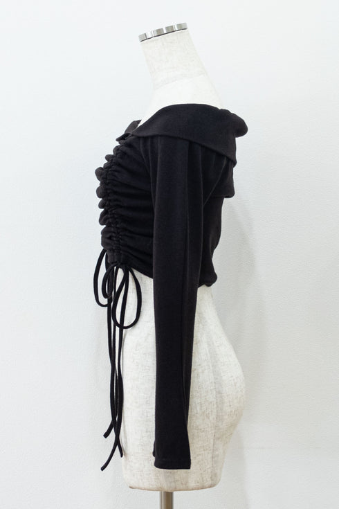 ドロストオフショルスウェットセットアップ