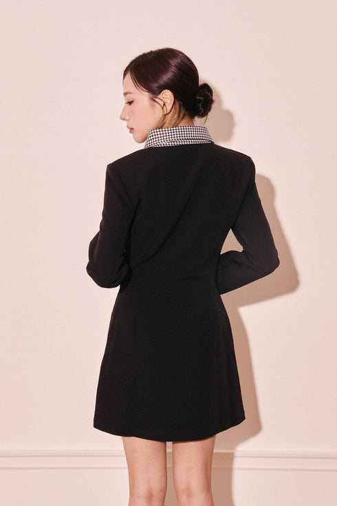 アシンメトリーバックルハウンドワンピース