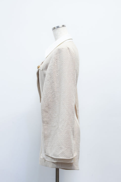 シアードッキングバックルツイードコンビネゾン