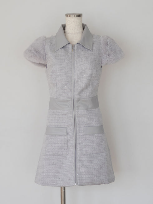 2wayカービーツイードワンピース