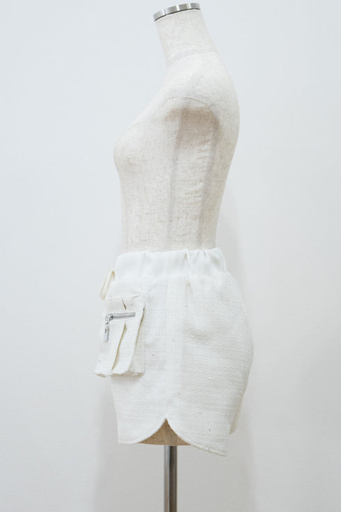 パデットツイードカーゴセットアップ