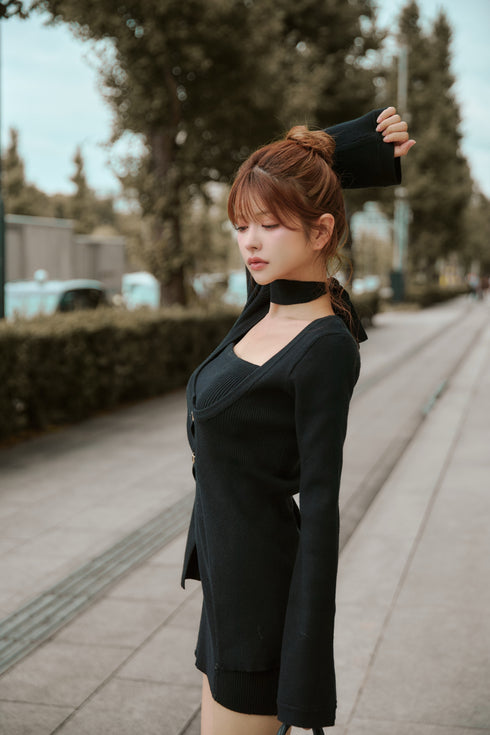 バックルニットアンサンブル