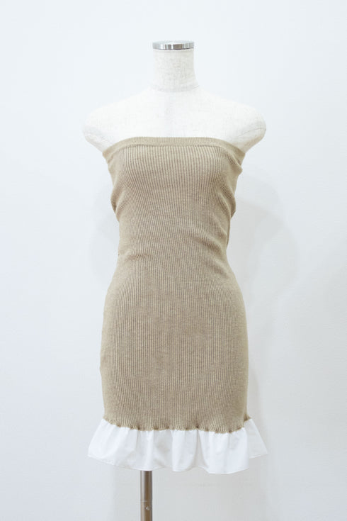 シャツドッキングベアニットアンサンブル