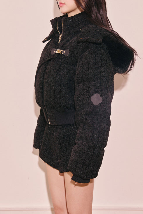 ベロアツイードショートパンツ