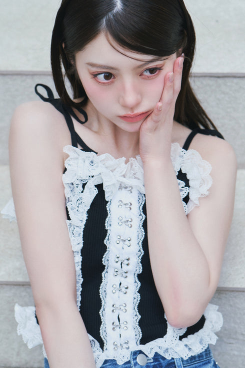 レースビスチェマーメイドアンサンブル