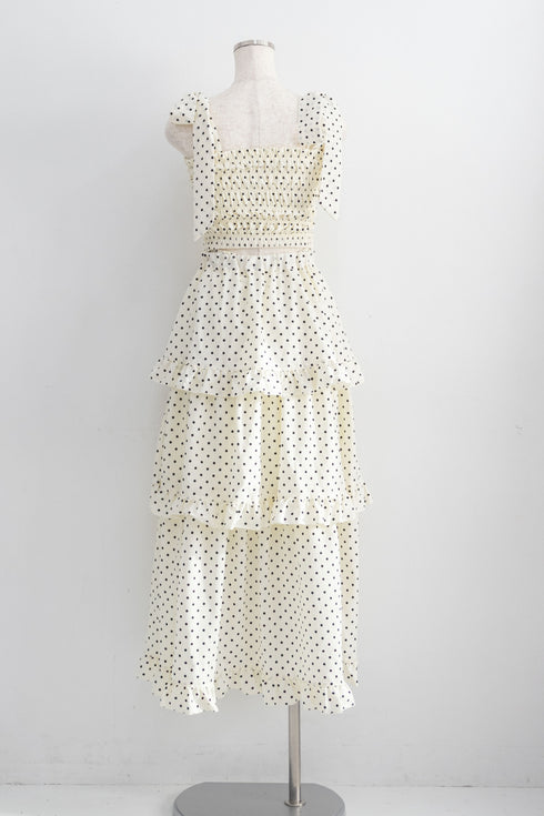 2wayドット柄セットアップ