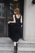 チュールビスチェワンピース(BLACK)