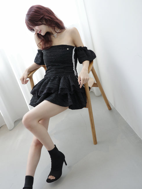 ステラツイードビスチェセットアップ