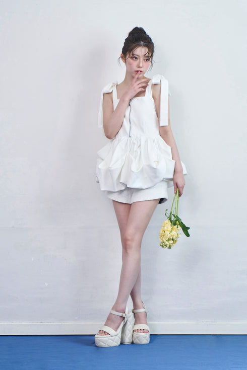 ツイードショートパンツ