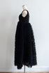 チュールビスチェワンピース(BLACK)