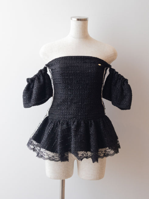 ステラツイードビスチェセットアップ