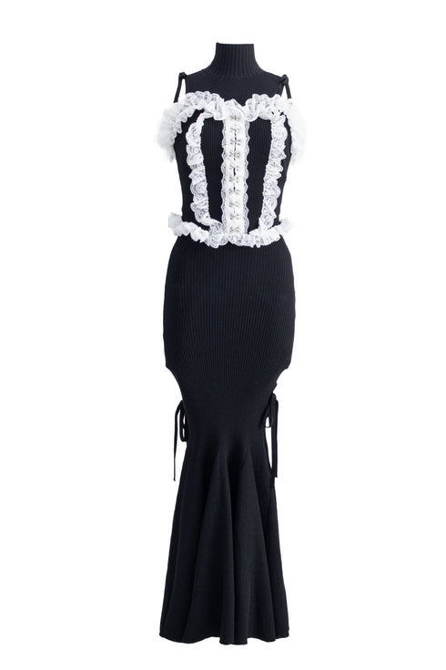 レースビスチェマーメイドアンサンブル