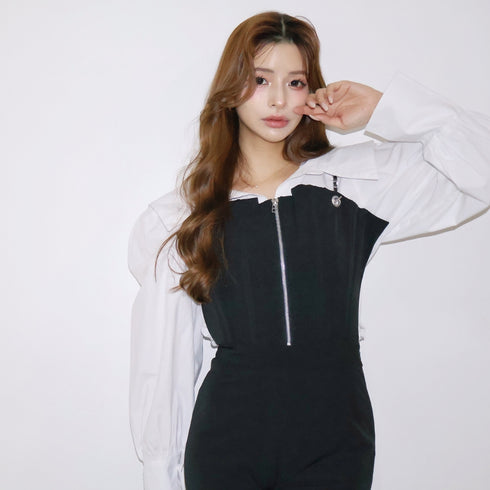 Stretch corset combination