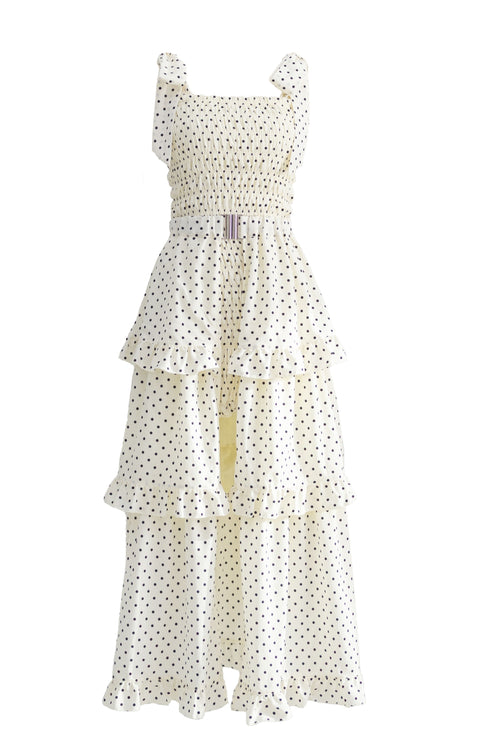 2wayドット柄セットアップ