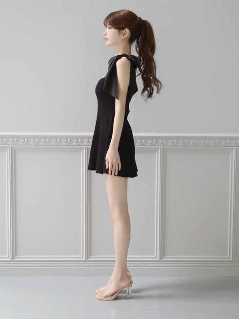 2-way two-tone knit set