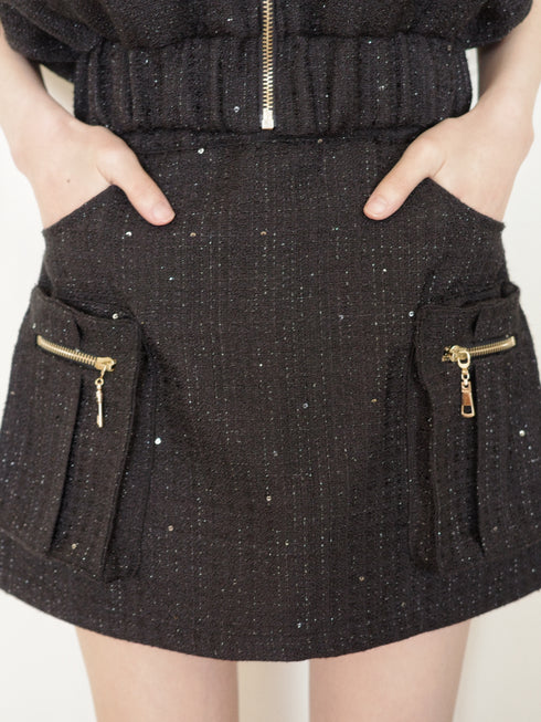 ツイードカーゴアメスリセットアップ