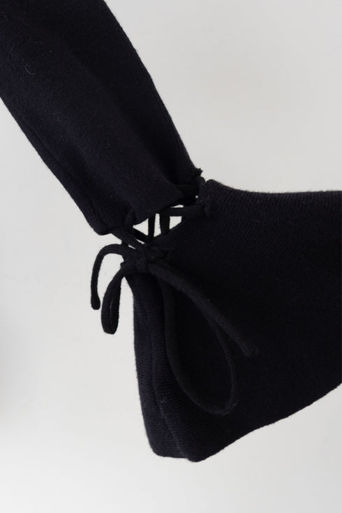 2wayハウンドトゥースファーミニワンピース