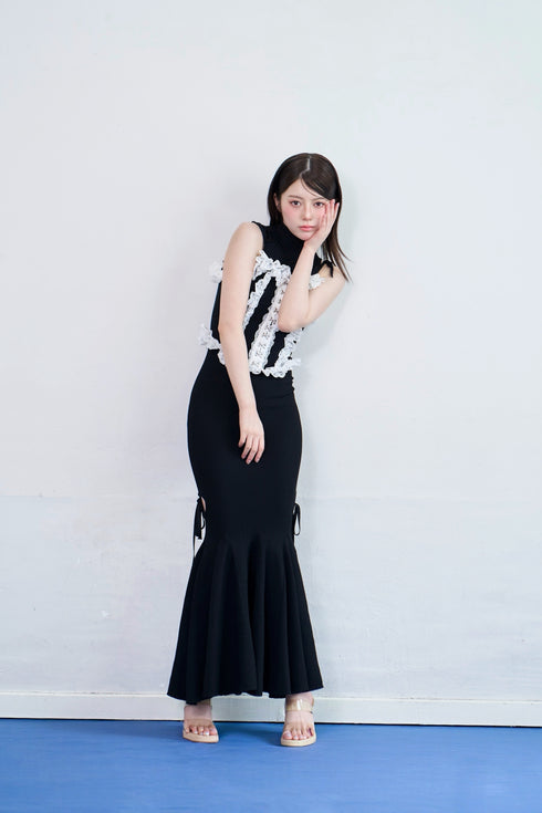 レースビスチェマーメイドアンサンブル