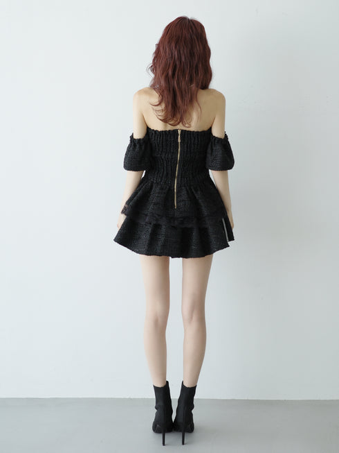 ステラツイードビスチェセットアップ