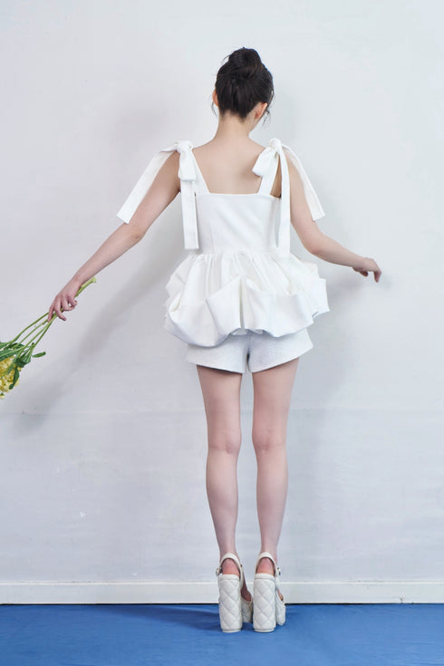 ツイードショートパンツ