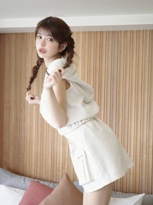 ツイードカーゴアメスリセットアップ