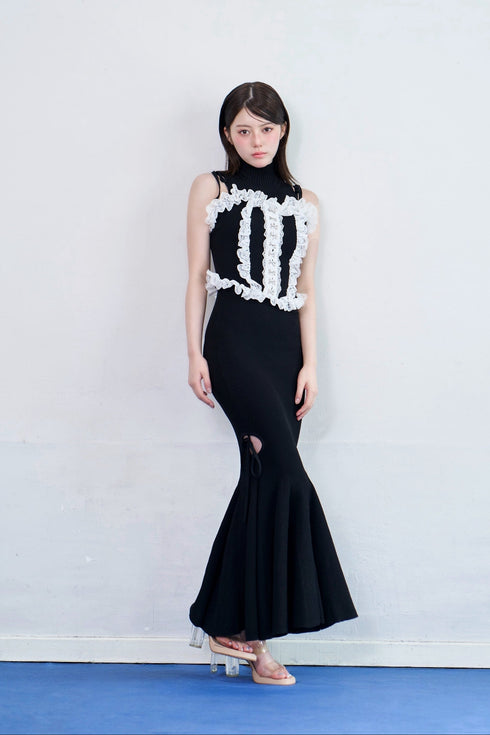 レースビスチェマーメイドアンサンブル