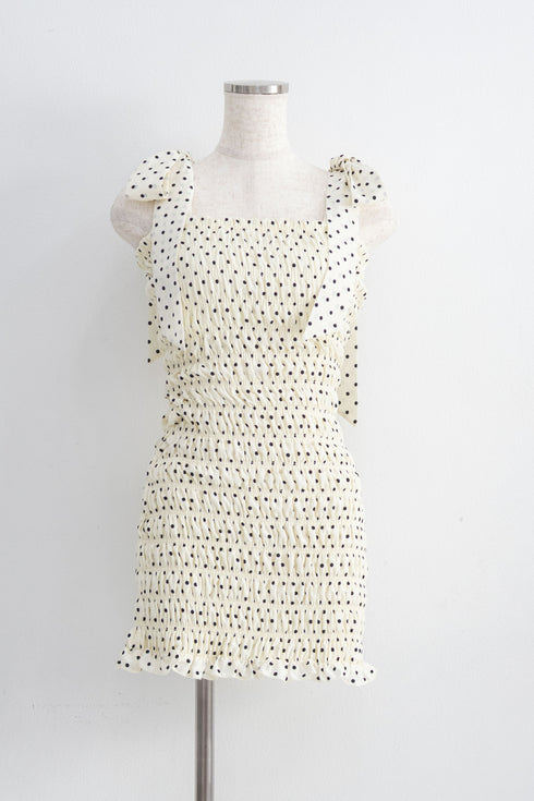 2wayドット柄セットアップ