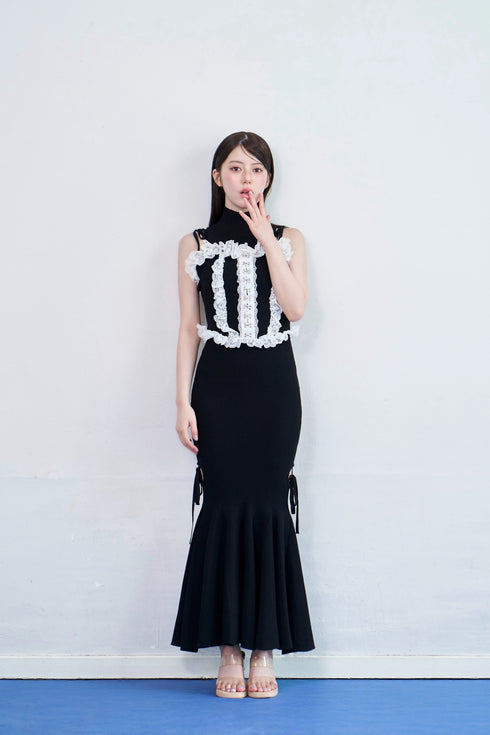 レースビスチェマーメイドアンサンブル