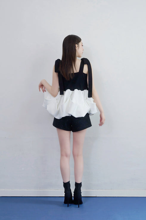 ツイードショートパンツ