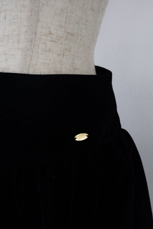 ベルベットバルーンミニスカート