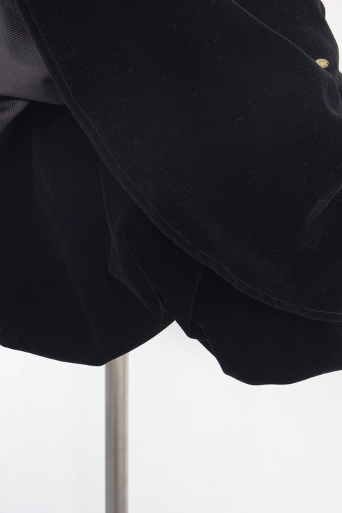 ベルベットバルーンミニスカート