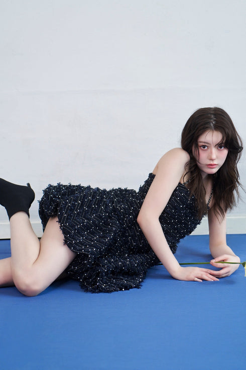 ドットツイードバールーンセットアップ