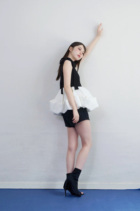 ツイードショートパンツ