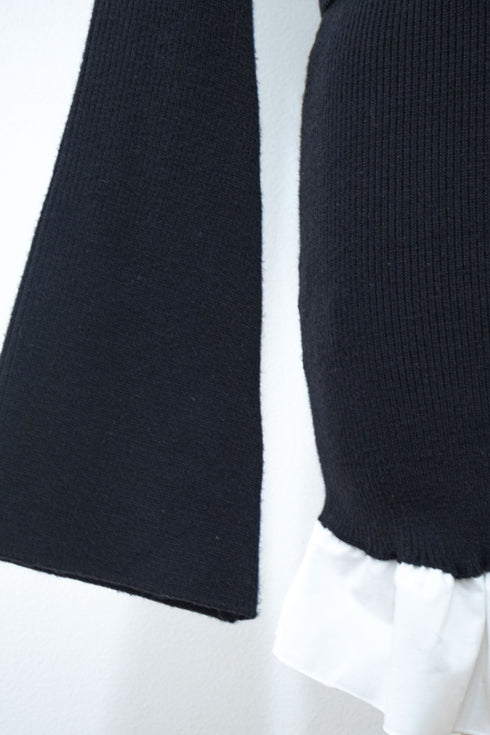 シャツドッキングベアニットアンサンブル