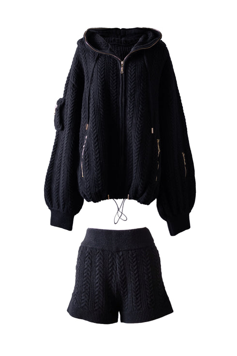 ニットカーゴセットアップ