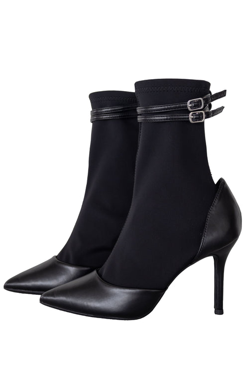 スリムレッグパンプスブーツ