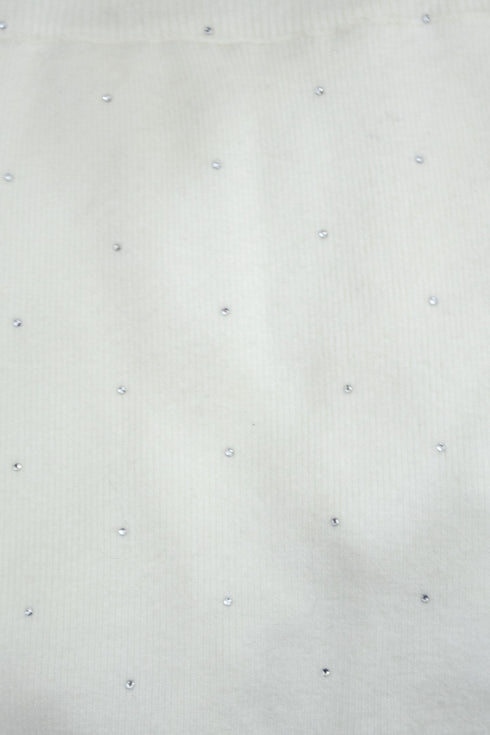 ビジューファーカーディガンセットアップ