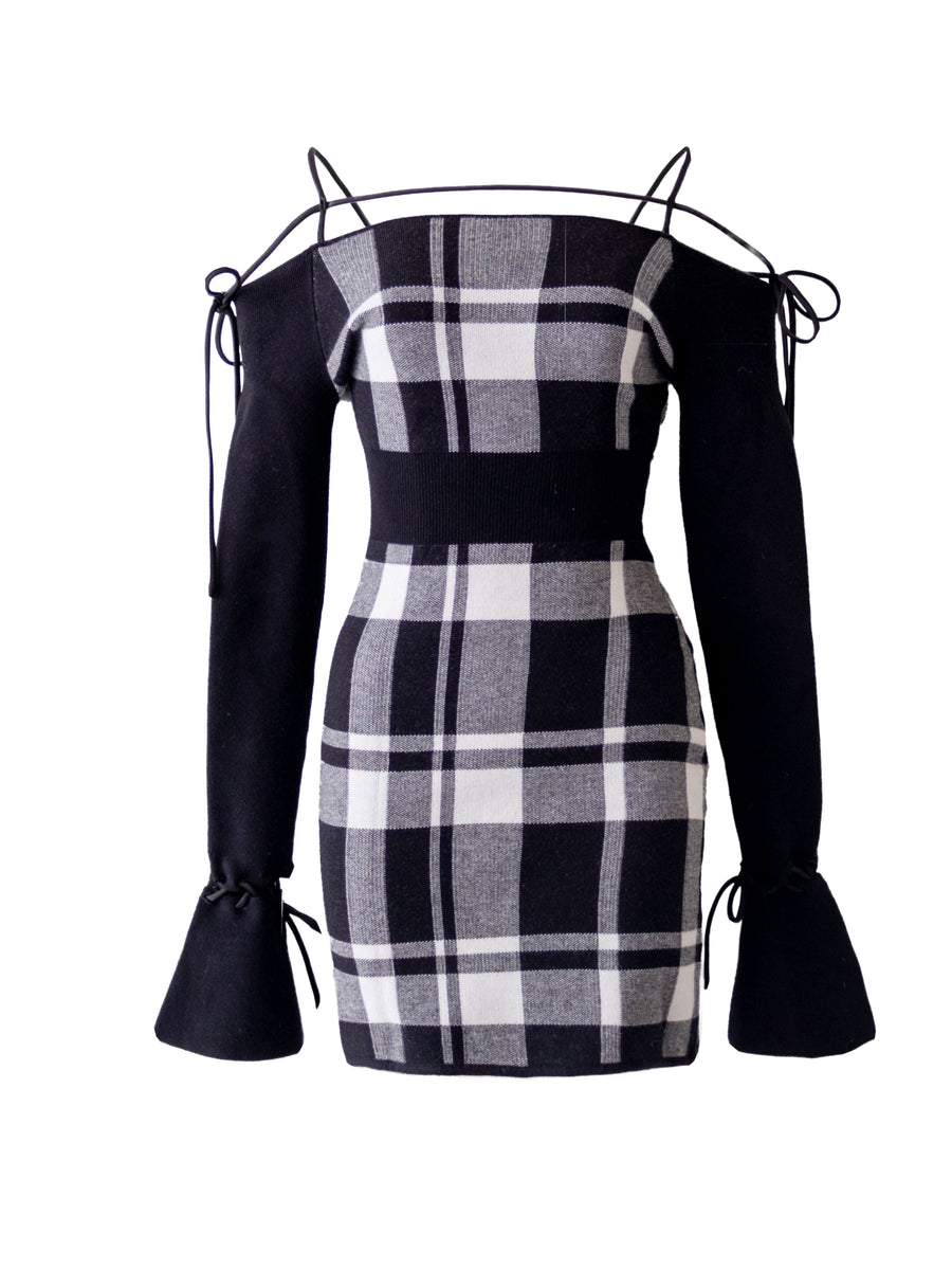 Randy String core mini dress ワンピース String core mini dress – Randy
